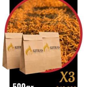 Tabaco Natural - Tres bolsas de 500 grs